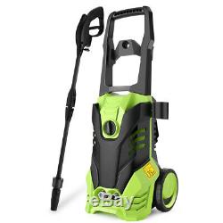 3000PSI/1.7GPM Electric Pressure Washer High Power Jet Wash Garden Patio Cleaner