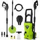 3000psi Electric Pressure Washer 2.4gpm 1600w Power Washer For Garden Car Yard