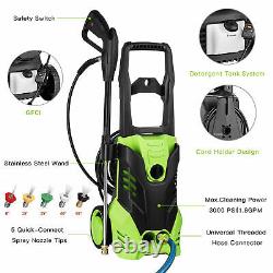 3000PSI Electric Pressure Washer Water High Power Jet Garden Car Patio 1800W NEW