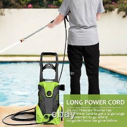 3000PSI Electric Pressure Washer Water High Power Jet Garden Car Patio 1800W NEW