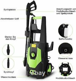 3000/3500PSI Electric Pressure Washer Water High Power Jet Wash Patio Car Green