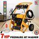 3000 Psi 7hp Electric Start Petrol Power Pressure Jet Washer 10 Litre Per Minute