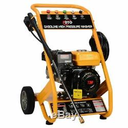 3000 PSI 7HP ELECTRIC START Petrol Power Pressure Jet Washer 10 Litre Per Minute