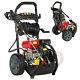 3000psi 7hp Petrol Power Jet Pressure Washer Low Oil Protection Clean Commercial