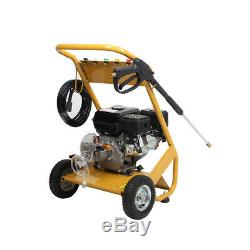 3000psi 7.0HP 10 Litre Petrol High Powered Jet Pressure Washer with Gun Hose