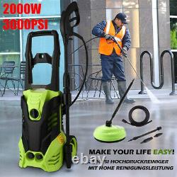 3500PSI 1.7GPM Electric Pressure Washer High Power Cold Water Cleaner Machine EU