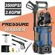 3500psi 2.6gpm Electric Pressure Washer High Power Cold Water Cleaner Machine Uk