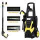 3500psi Electric Power Washer High Pressure Washer Portable Cleaner Garden 2200w
