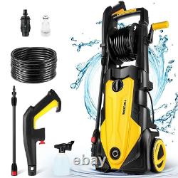 3500 PSI Electric Pressure Washer 150Bar High Power Water Jet Wash Patio Car UK