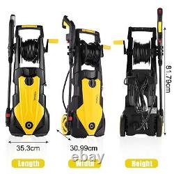 3500 PSI Electric Pressure Washer 150 BAR High Power Water Jet Wash Patio Car UK