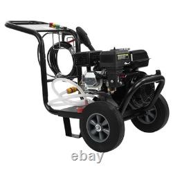3500psi / 240bar Petrol Pressure Washer Power Jet Cleaner & 5 Nozzles Home