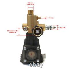 3600 PSI Pressure Washer Pump 2.5 GPM for CAT SLP4PPX25GSI-057, SLP4PPX30GSI-057
