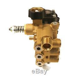3600 PSI Pressure Washer Pump, 3/4 Horizontal Shaft, 2.5 GPM, 3500 RPM, 6.5 HP