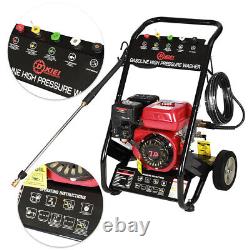 3950PSI Driven High Powered Petrol Pressure Jet Washer Mobile Washing Machine UK