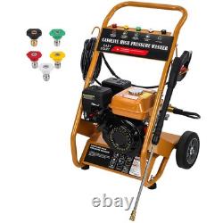 3950PSI PETROL PRESSURE WASHER 6.5HP 8M HIGH POWER JET RECOIL START With 5 NOZZLE