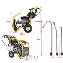 3950psi 272Bar 8.0HP Petrol Pressure Washer Power Jet Cleaner Pump Engine TX650