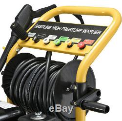 3950psi 272Bar 8.0HP Petrol Pressure Washer Power Jet Cleaner Pump Engine TX650