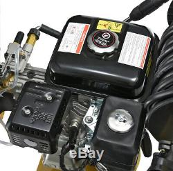 3950psi 272bar-Pressure Washer Jet Wash Petrol Power Washer Gun Hose Pump Set