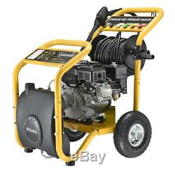 3950psi 272bar-Pressure Washer Jet Wash Petrol Power Washer Gun Hose Pump Set