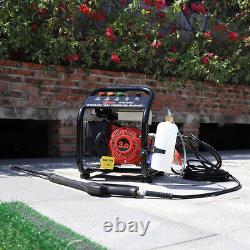 3.0HP 4 Stroke Engine Petrol Pressure Washer 1595PSI 110Bar High Power Jet Wash