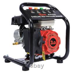 3.0HP 4 Stroke Engine Petrol Pressure Washer 1595PSI 110Bar High Power Jet Wash
