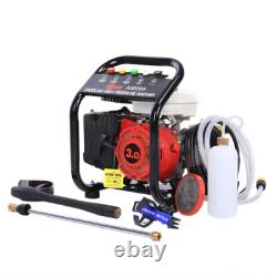 3.0HP Engine Petrol Pressure Washer Garden Powerful 110 BAR Petrol Pressure