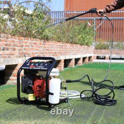 3.0HP Engine Petrol Pressure Washer Garden Powerful 110 BAR Petrol Pressure