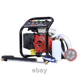 3.0HP Engine Power Washer Petrol Gasoline High Pressure 4 Stroke Car Stain Clean