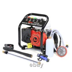3.0HP Engine Power Washer Petrol Gasoline High Pressure 4 Stroke Car Stain Clean