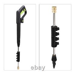 4000PSI Electric Pressure Washer 2.4GPM High Power Washer With 32ft Hose 4 Nozzl