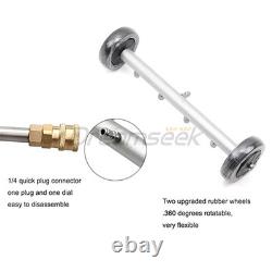 4000PSI Pressure Power Washer Undercarriage Under Car Cleaner 2-in-1 Water Broom