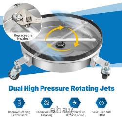 4000PSI Pressure Washer Surface Cleaner 16.5 Undercarriage Stainless Steel Power