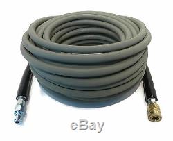 4000 PSI Non-Marking HOSE with COUPLERS for Power Pressure Washer Water Pumps