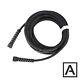 400bar High Pressure Power Washer Hose Id8 5-30m M22 For Karcher Hd Hds 5800 Psi