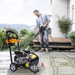 420cc Petrol Pressure Washer Garden 7.5HP Engine High Power Jet Cleaner Tool UK