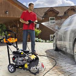 420cc Petrol Pressure Washer Garden 7.5HP Engine High Power Jet Cleaner Tool UK