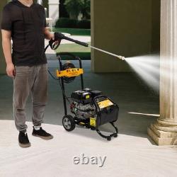 420cc Petrol Pressure Washer Garden 7.5HP Engine High Power Jet Cleaner Tool UK