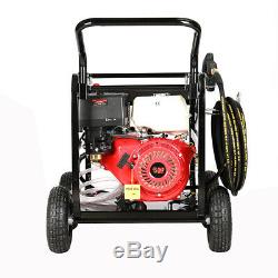 4800PSI 250Bar Driven Petrol Pressure Jet Washer High Power Cleaner with10m Hose