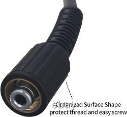 50 FT M22 14mm Power Washer Hose, 3600 PSI Anti-Twist for Easy Use