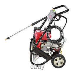 7HP Petrol Pressure Washer 2500 PSI High Power Jet Car Wash Mobile Patio Cleaner