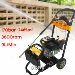 7.5HP 2465PSI Petrol High Power Pressure Jet Washer Cleaner OHV Engine HOTSALE