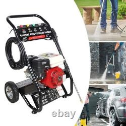 7.5HP Petrol Pressure Washer 2200PSI Jet Washer 4 Stroke Power Cleaner
