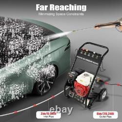 7.5HP Petrol Pressure Washer 2200PSI Jet Washer 4 Stroke Power Cleaner
