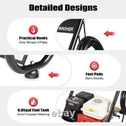 7.5HP Petrol Pressure Washer 2200PSI Jet Washer 4 Stroke Power Cleaner