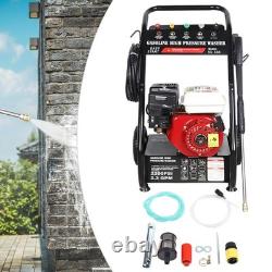7.5HP Petrol Pressure Washer 2200PSI Jet Washer 4 Stroke Power Cleaner