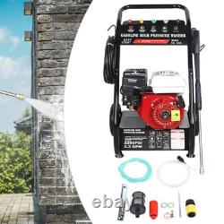 7.5HP Petrol Pressure Washer 2200PSI Jet Washer 4 Stroke Power Cleaner