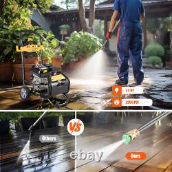 7.5HP Petrol Pressure Washer Engine Power Jet Cleaner High Power Garden 7.5HP Petrol Pressure Washer Engine Power Jet Cleaner High Power Garden