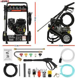 7.5HP Petrol Pressure Washer High Power 3950PSI Jet Washing Car Patio Cleaner