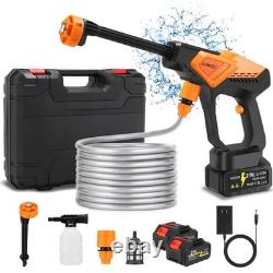 AOODIL Cordless Pressure Washer Battery Powered, 1200 PSI Portable orange