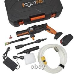 Aguri Power Clean P40 Max Cordless Pressure Washer 45 Bar with 1 x 4.0AH Battery
